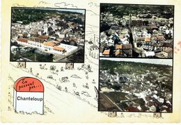 CPM FRANCE 78 YVELINES CHANTELOUP-LES-VIGNES - Multivues 1972 - Chanteloup Les Vignes