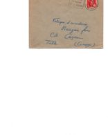 LETTRE OBLITERATION DAGUIN " BELLAC CENTRE DE TOURISME ET DE REPOS -HTE VIENNE -1949 - Mechanical Postmarks (Other)