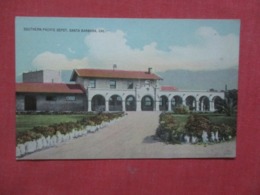 Southern Pacific Depot  Santa Barbara  California  - Ref 4277 - Santa Barbara