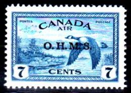 B352-Canada: SERVIZI 1950-51 (++) MNH - Senza Difetti Occulti - - Sovraccarichi