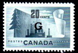 B356-Canada: SERVIZI 1953 (++) MNH - Senza Difetti Occulti - - Surchargés