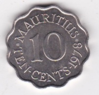 Ile Maurice 10 Cents 1978 Elizabeth II. KM# 33 - Mauritius