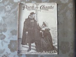 Théodore Botrel.  Paris Qui Chante.  30 Décembre 1906. - Scholingsboek