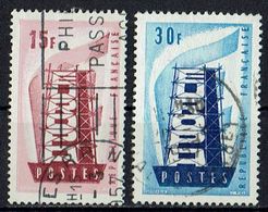 Frankreich // Mi. 1104/1105 O - 1956