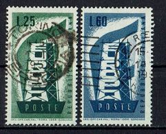 Italien // Mi. 973/974 O - 1956