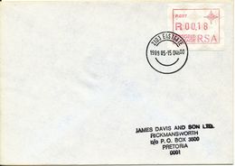 South Africa FDC 15-5-1989 Frama Label ATM - Automatenmarken (Frama)