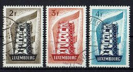 Luxemburg // Mi. 555/557 O - 1956