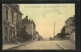 CPA Fourchambault, Hotel Du Berry Et Rue Du Pont - Unclassified