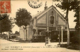 FRANCE - Carte Postale - Saint Romain De Colbosc - Le Tramway Au Dépôt - L 66093 - Saint Romain De Colbosc