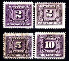 B369-Canada: TAXE 1906-1928 (o) Used - Senza Difetti Occulti - - Postage Due
