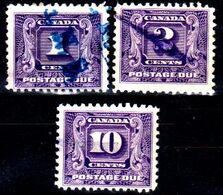 B371-Canada: TAXE 1930-32 (o) Used - Senza Difetti Occulti - - Port Dû (Taxe)