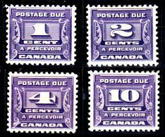 B372-Canada: TAXE 1934 (++/+) MNH/LH - Senza Difetti Occulti - - Postage Due