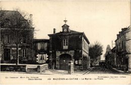 CPA Mazieres-en-Gatine - La Mairie (89601) - Mazieres En Gatine