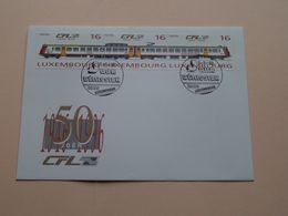 50 Joër CFL 1946 - 1996 Luxembourg ( Enveloppe ( FDC P & T - 3 / 1996 ) Omslag > Voir Photo Svp ) Luxembourg - FDC