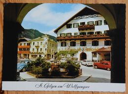 St. Gilgen Am Wolfgangsee - Salzkammergut - Vordergrund Mozartbrunnen - (n°18288) - St. Gilgen