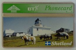 UK - Great Britain - BT - Landis & Gyr - BTG217- Shetland Islands - Ponies - 310K - Mint - BT Allgemeine