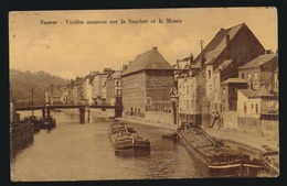 NAMUR  VIEILLES MAISONS SUR LA SAMBRE ET LE MUSEE - Celles