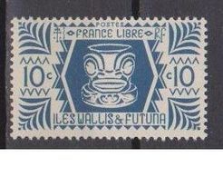 WALLIS ET FUTUNA        N°  YVERT  134  NEUF AVEC CHARNIERES      ( CHAR   03/56 ) - Unused Stamps