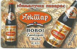 Bosnia (Serb Republic)  1999. NEKTAR BEER Chip Card 350 UNITS 60.000 - 12/99 - Bosnië