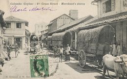 Colombo 4th Cros St. Merchant's Stores  Edit Grimaud . P. Used Colombo - Sri Lanka (Ceylon)