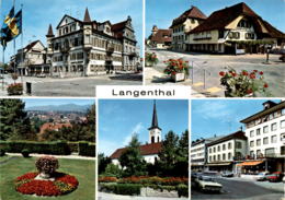 Langenthal - 5 Bilder (6846) * Feldpost 16. 1. 1989 - Langenthal