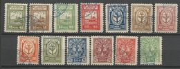 MEMEL OCCUPATION LITUANIENNE N° 126 à 138 OBL - Used Stamps