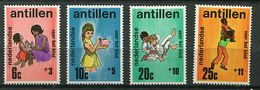 Antilles Néerlandaises * N° 412 à 415 - Au Profit De L'enfance - West Indies