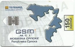 Bosnia (Serb Republic) 1999. Chip Card 150 UNITS 100.000 - 12/99 - Bosnie