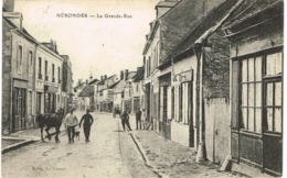 CHER 18.NERONDES LA GRANDE RUE - Nérondes