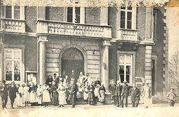 Roclenge S/ Geer - Groupe Devant Maison Communale ? (rare Mais Bords Abimés) - Geer