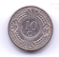 NETHERLAND ANTILLAS 2004: 10 Cent, KM 34 - Niederländische Antillen