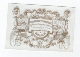 1 Carte Porcelaine  Fabricant De Cotonettes Siamoises  Staelens- Vermeulen  Matelas Molleton  RENAIX  Lith. De Malander - Porcelana