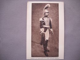 1881 Carte Postale TROMPETTE DE CARABINIERS GARDE IMPÉRIALE 1870  Collection Henry Boutmy  Bavelaer Uniforme Militaire - Uniformen