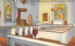 Interior Old Swedes Church Wilmington Delaware 1946 - Wilmington