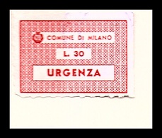 COMUNE DI MILANO   - MARCA COMUNALE  LIRE 30 - Other & Unclassified