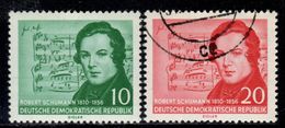 DDR+ 1956 Mi 541 Mnh 542 Schumann GH - Otros & Sin Clasificación