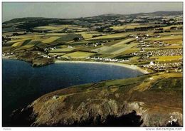 Carte Postale  29.  Plomodiern  La Pointe De Talagrip , Pors-ar Et Le Menez-Hom    Vue D'avion Trés Beau Plan - Plomodiern