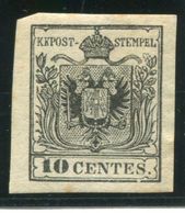 LOMBARDY VENETIA 1866 10 Cmi. Reprint I LHM / *.  Michel 2 ND I - Nuevos