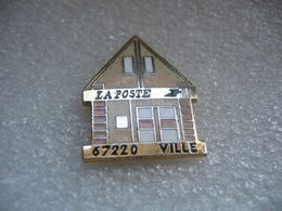 Pin's Du Bureau De Poste De La Ville De VILLE (Dépt 67) - Postes