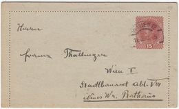 ÖSTERREICH 1917 - Kartenbrief K 50 Gelaufen 1918 Karl I - Carte-Lettere