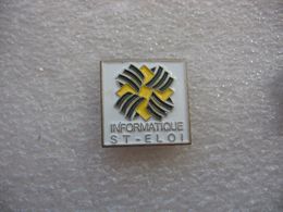 Pin's Informatique St Eloi - Informatik