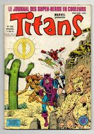 Comics Titans N°109 Les Nouveaux Mutants - La Toile De L'araignée - Les Vengeurs De La Côte Ouest De 1988 - Titans