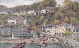 CLOVELLY FROM THE QUAY .  A.R. QUINTON .NO  2366 - Clovelly