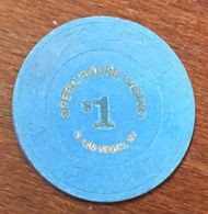 USA NEVADA LAS VEGAS OPERA HOUSE CASINO CHIP $1 CLOSED FERMÉ JETON TOKEN COIN - Casino