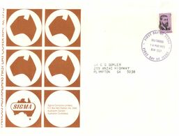 (H 26 A) Australia - 1967 - SIGMA FDC Cover (medical Cover) - [ Items Size Is 23x15 Cm ] - Omslagen Van Eerste Dagen (FDC)
