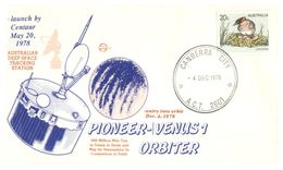 (H 25 C) Australia - 1978 - PSace - Pioneer - Venus 1 Orbiter - Ozeanien