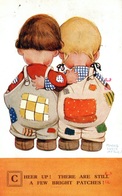 Illustration Mabel Lucie Atwell: Couple D'enfants Pauvres: Cheer Up! There Are Still A Few Bright Patches - Attwell, M. L.