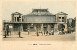 Paris * 1905 * Gare De Vincennes - Autres & Non Classés