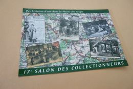 17E SALON DES COLLECTIONNEURS ...VITTEL 2001 - Bourses & Salons De Collections