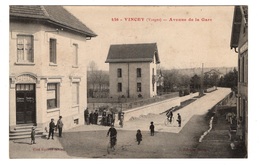 88 VOSGES - VINCEY Avenue De La Gare - Vincey